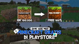 AKU MENCOBA 3 GAME YANG MIRIP DENGAN MINECRAFT DAN JUGA GRATIS DI PLAYSTORE - Minecraft Gratis 2022