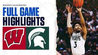 No. 11 Wisconsin vs. No. 8 Michigan State | FULL GAME HIGHLIGHTS