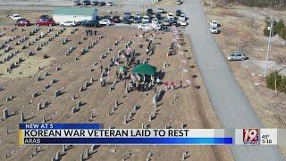 Korean War Veteran Laid to Rest | Jan. 13, 2025 | News 19 at 5 p.m.