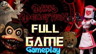 Expert Gamer Reveals Top Scary Gameplay Techniques in Dark Deception | Dark Deception Gameplay 2024