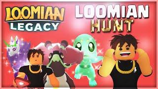 Hunting For Gleaming Ikazune and Phancub In Loomian Legacy