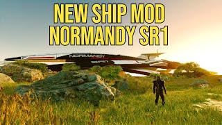 New Massive Ship Mod “The Normandy SR1” from MASS EFFECT - Starfield / SHIP TOUR RTX 4080