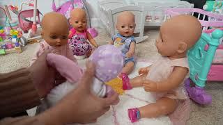 Baby Born doll Feeding and Changing Routines Compilation videos