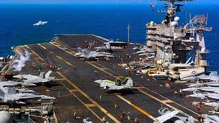 Life Inside Massive USS Nimitz Class Aircraft Carrier At Sea | Full Documentary