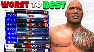 RANKING EVERY WWE 2K Game From WORST To BEST!