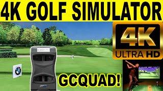 GOLF SIMULATOR in 4K ️️‍️ Foresight Sports FSX 2020 at Wentworth West (GCQUAD)