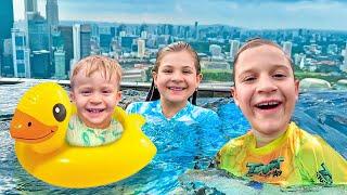 Diana and Roma's Family Vacation in Singapore | Travel Vlogs