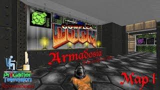 Doom Complex Armadosia - the mad corridor: Прохождение (Walkthrough) #MAP01