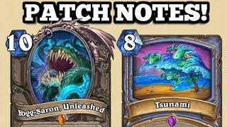 ALL NERFS REVEALED! Marin was murdered! Big Spell Mage still OP? Wild saved?