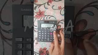 CASIO MJ-12D / How to turn off / CA student Motivation / Mr. CA 