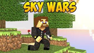 Евгеха и жесткие битвы на островах - Minecraft SkyWars #4