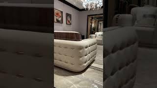 Milan Sofa in showroom ! #luxuryfurniture #luxuryhomes  #luxurysofa #leathersofa #highendfurniture