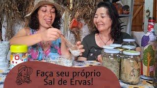 RECEITA FÁCIL de SAL DE ERVAS: TEMPEROS NATURAIS para o Dia a Dia