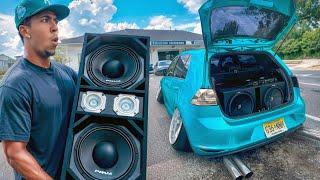 I INSTALLED THE LOUDEST SOUND SYSTEM IN MY STANCE CAR