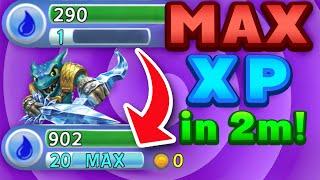 The FASTEST way to MAX out your Skylanders XP (Under 2 Minutes!)