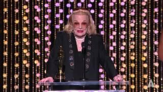 Gena Rowlands receives an Honorary Award at the 2015 Governors Awards