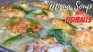 MISUA SOUP WITH FISHBALLS RECIPE | PINOY ULAM | LUTONG PINOY | MURANG ULAM