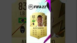 Alex Sandro Evolution in FIFA (18-24)  #shorts #football #messi #ronaldo