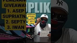 CUPLIKAN PEMENANG GIVEAWAY DAFFA HELMET99 || 9 April 2022