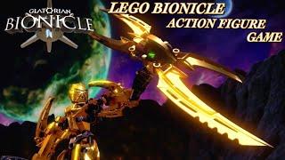 LEGO BIONICLE ACTION FIGURE GAME ЧТО ЭТО И КАК В НЕЁ ИГРАТЬ / Lego Bionicle Glatorian 2009