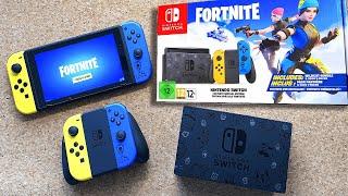 Nintendo Switch Fortnite Wildcat Bundle | Unboxing and Setup