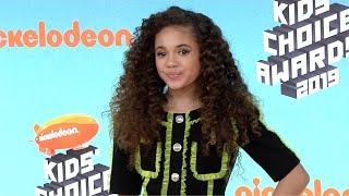 Scarlet Spencer 2019 Kids' Choice Awards Orange Carpet