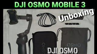 DJI OSMO MOBILE 3 COMBO |UNBOXING