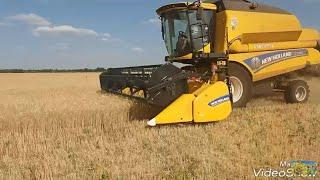 ИСПЫТАНИЕ СИСТЕМЫ КОПИРОВАНИЯ КОМБАЙНА New Holland TC5.90