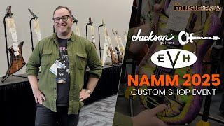 NAMM 2025 Charvel, Jackson & EVH Custom Shop Event - Walkthrough with The Music Zoo!