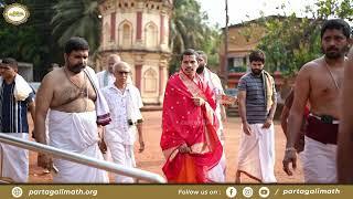 Glimpse of Paramapoojya Swamiji's visit to Shree Jeevottam Math | Gokarn | Partagali Math | Goa