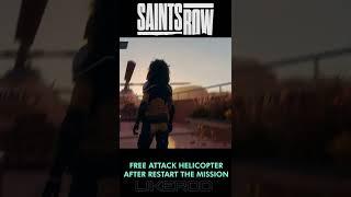 GLITCHES - Saints Row - Free Attack Helicopter