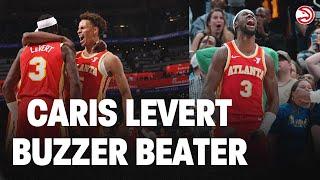  CARIS LEVERT BUZZER BEATER FROM DYSON DANIELS STEAL HAWKS WIN 