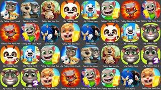 My Talking Tom Friends,Tom & Ben News,My Talking Panda 1+2+3,My Talking Hank 1+2+3,My Talking Tom