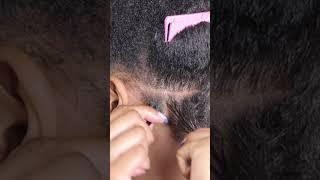 how to braid your own hair the EASY way  #knotless #braids #tutorial