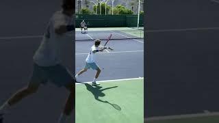 Rublev SMASHES Tennis Balls