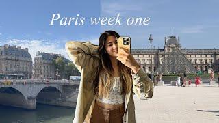 My first week of studying abroad in Paris | study abroad diaries 1