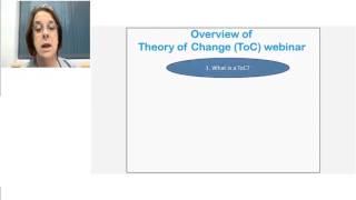 UNICEF Webinar 3  - Theory of Change