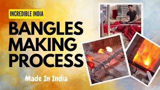 How Bangles are Made: Documentary | The Glass Industry Process in INDIA | Satisfying Video