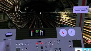 Trainz Московское метро Кольцевая линия. Часть 1.