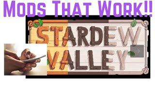 Smapi Mods that Work for Android! | Stardew Valley Mobile | Recolour and Portait Mods
