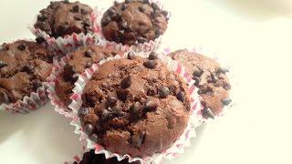 CHOCOLATE CHOCO-CHIP MUFFIN | EGG-LESS CHOCO-MUFFIN | Soft and Moist Muffins | Mother's Day Especial