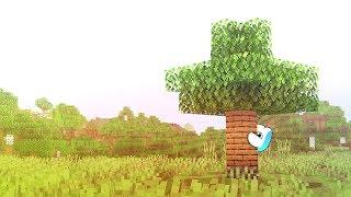 Replacing every tree with planks on Minecraft