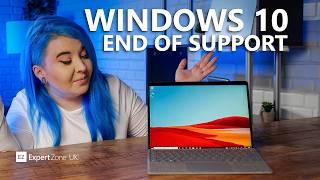 End Of Support For Windows 10