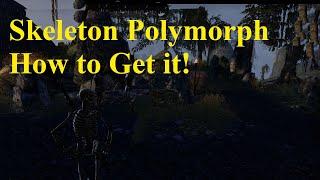 ESO Skeleton Polymorph How to get it!