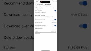 YouTube Premium SMART DOWNLOADS - what is it? How to enable or disable?