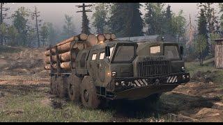 SpinTires. Volcano Map. Part 4