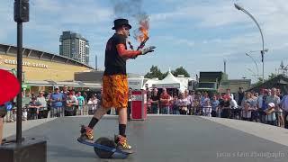 CNE 2017 FireGuy Show - Professional Fire Juggling