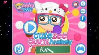 Cutezee Crafts Academy Knitting.