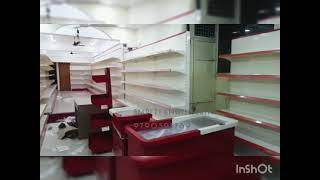 Supermarket Display Racks, Department stores,usage by Smriti Engineering Varshini Racks Coimbatore
