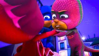 PJ Masks Funny Colors - Gekko's Gone PINK!!!! - Kids Videos